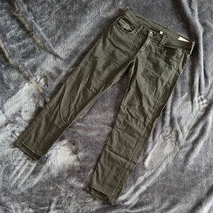 Olive Green Skinny Jeans